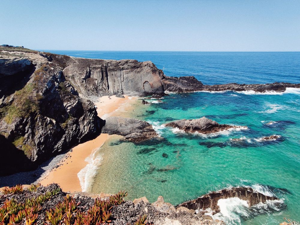 Vue sur le littoral