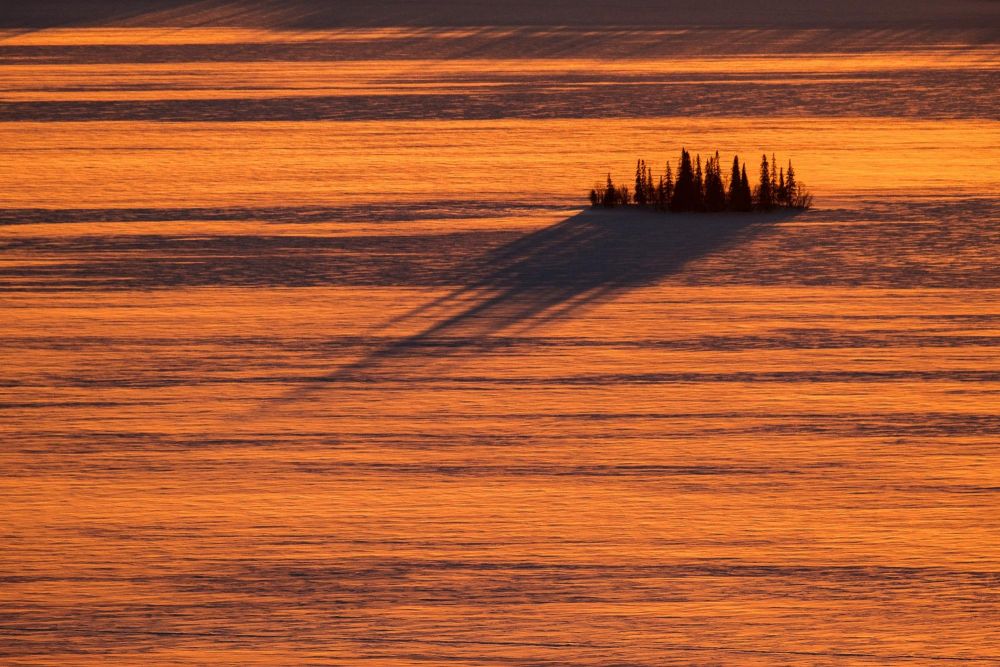 Coucher de soleil - voyage photo aurores boréales