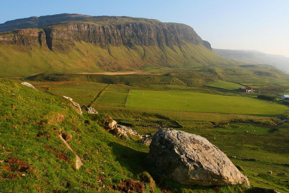 Paysage falaises Mull Ecosse